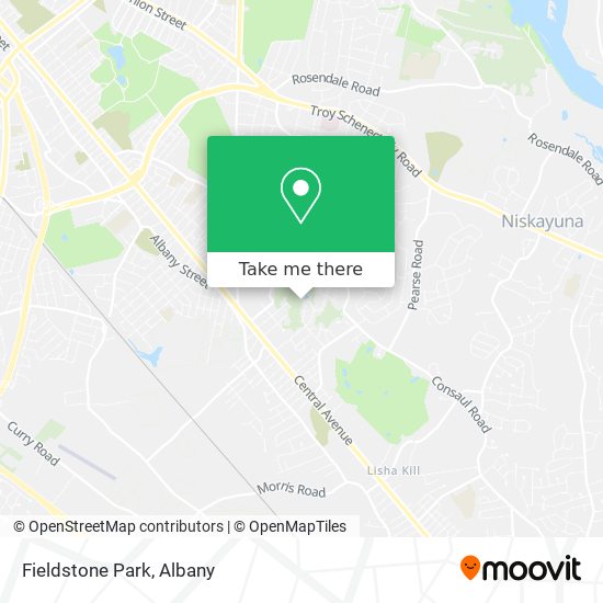 Mapa de Fieldstone Park