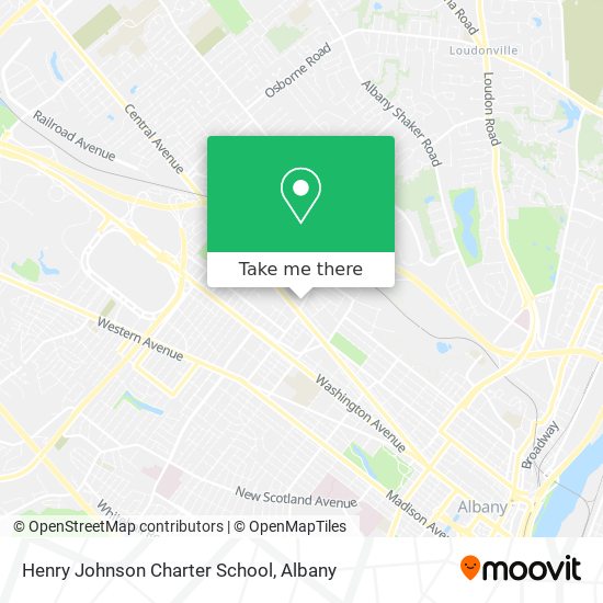 Henry Johnson Charter School map