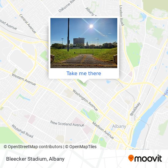 Mapa de Bleecker Stadium