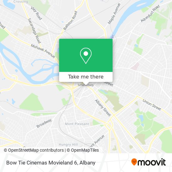 Mapa de Bow Tie Cinemas Movieland 6
