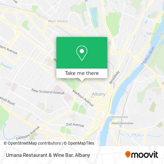 Umana Restaurant & Wine Bar map