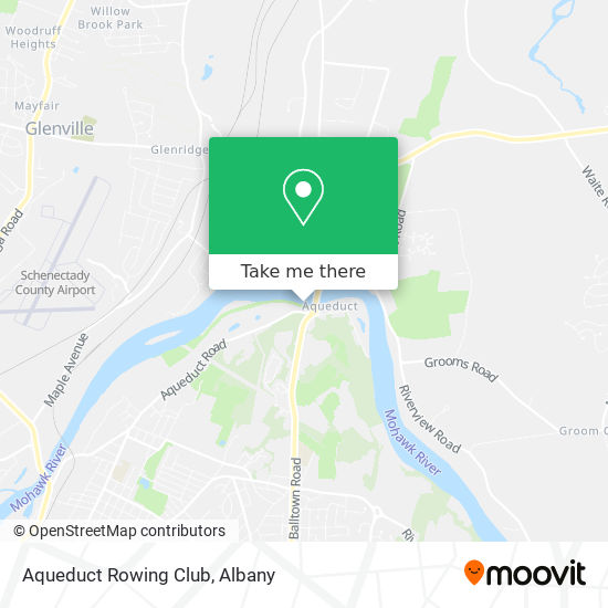 Aqueduct Rowing Club map