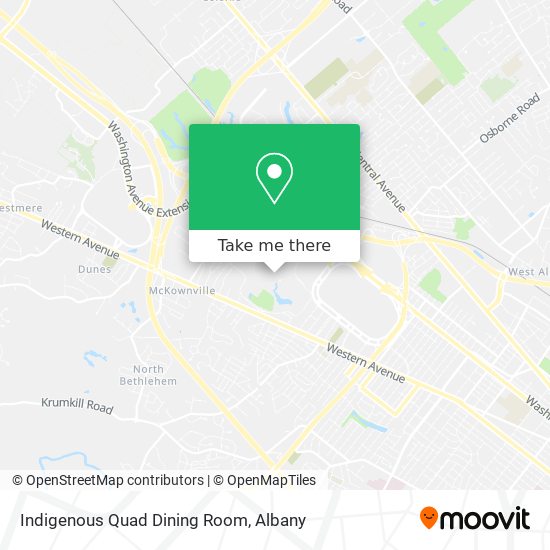 Indigenous Quad Dining Room map
