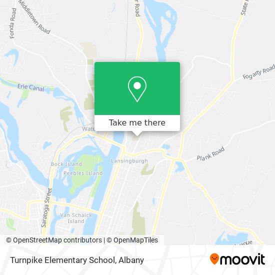 Mapa de Turnpike Elementary School