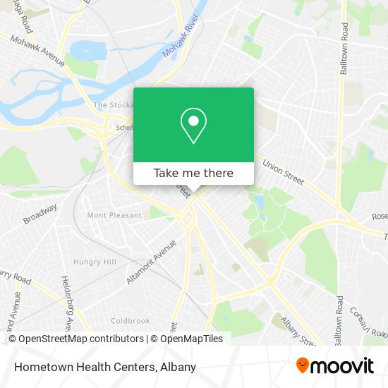 Mapa de Hometown Health Centers