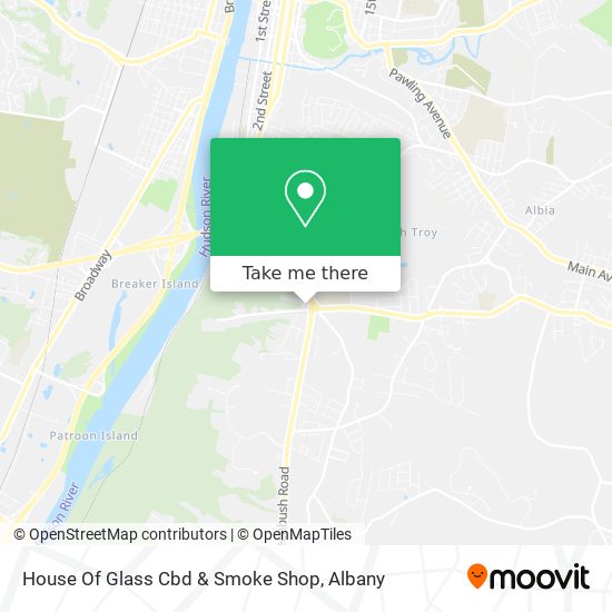 House Of Glass Cbd & Smoke Shop map