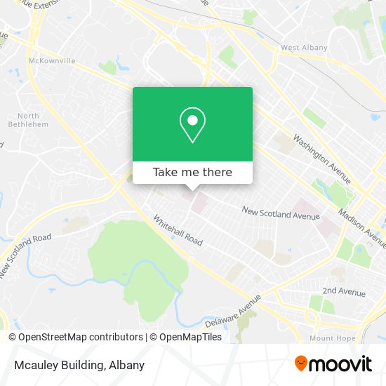 Mcauley Building map