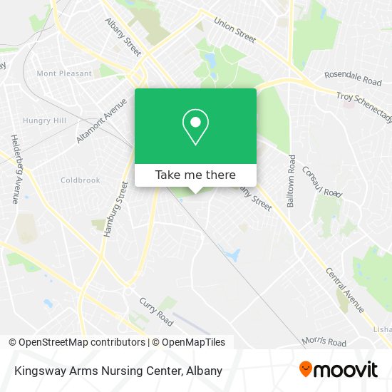 Mapa de Kingsway Arms Nursing Center