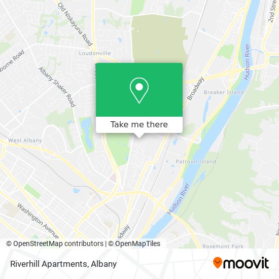 Mapa de Riverhill Apartments