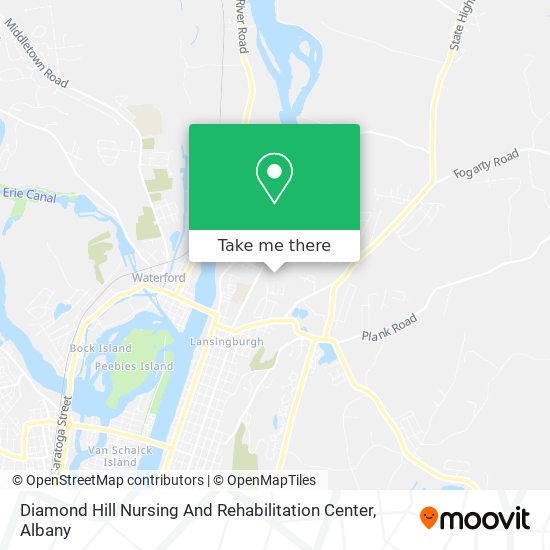 Diamond Hill Nursing And Rehabilitation Center map