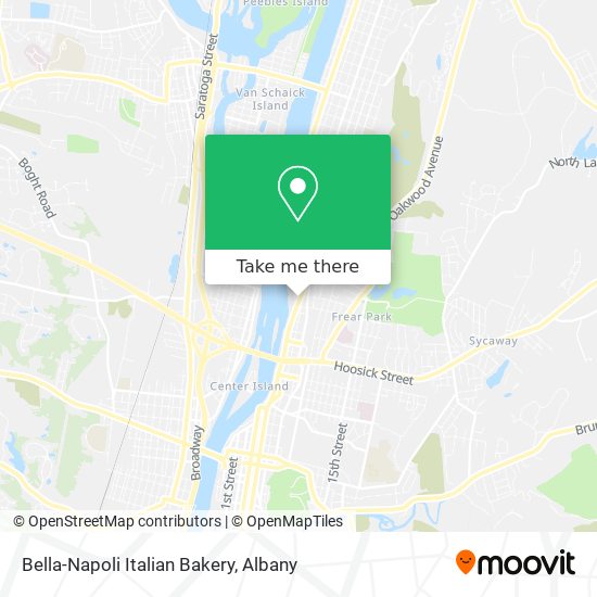 Bella-Napoli Italian Bakery map