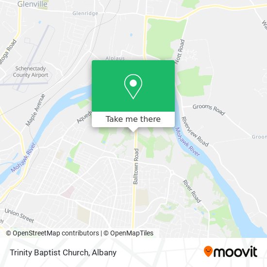 Mapa de Trinity Baptist Church