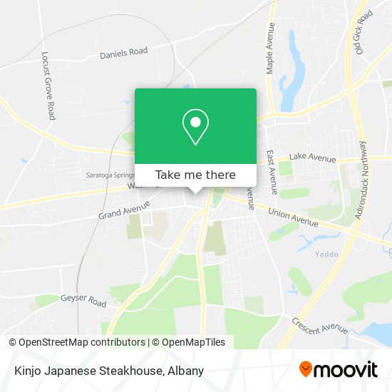 Mapa de Kinjo Japanese Steakhouse