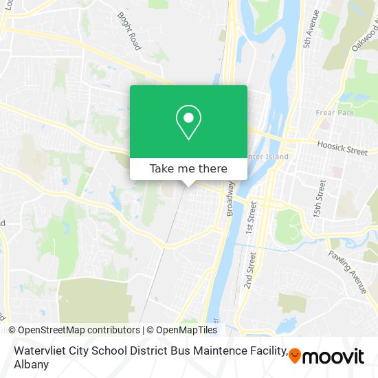 Watervliet City School District Bus Maintence Facility map