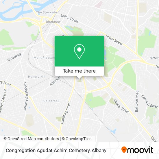 Mapa de Congregation Agudat Achim Cemetery