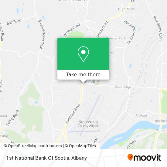 Mapa de 1st National Bank Of Scotia