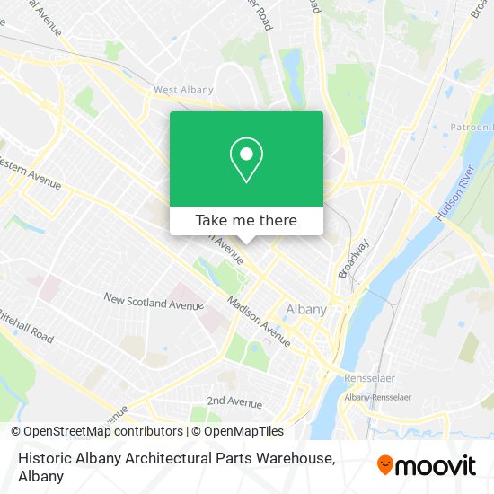Historic Albany Architectural Parts Warehouse map