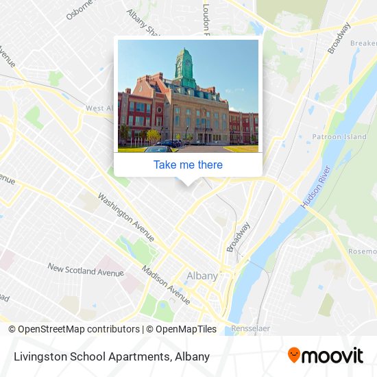 Mapa de Livingston School Apartments