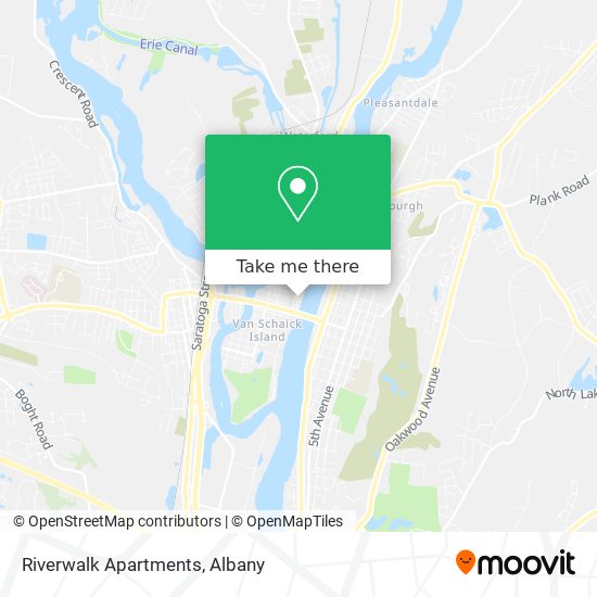 Riverwalk Apartments map