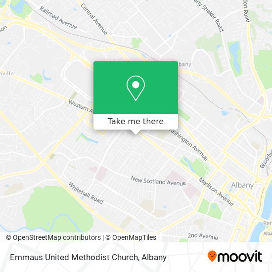 Mapa de Emmaus United Methodist Church