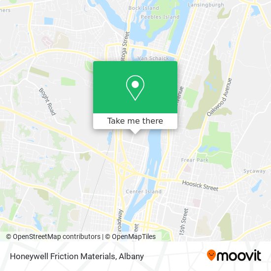 Honeywell Friction Materials map