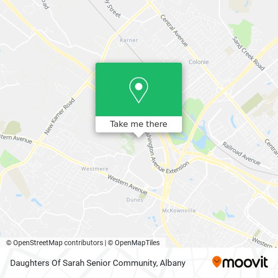 Daughters Of Sarah Senior Community map