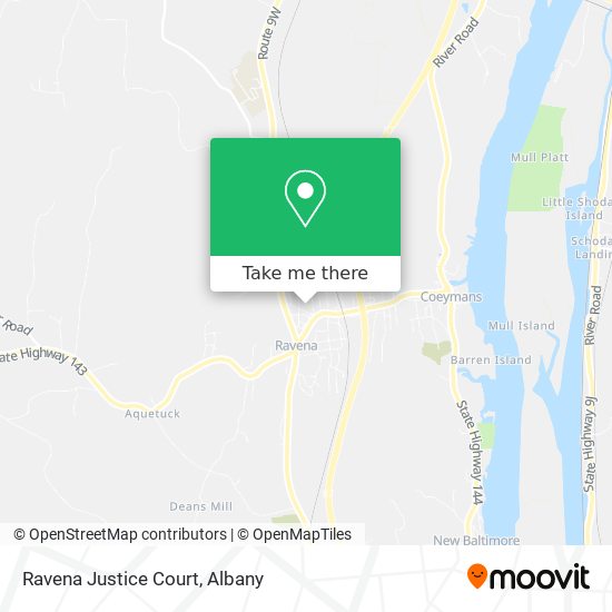 Mapa de Ravena Justice Court