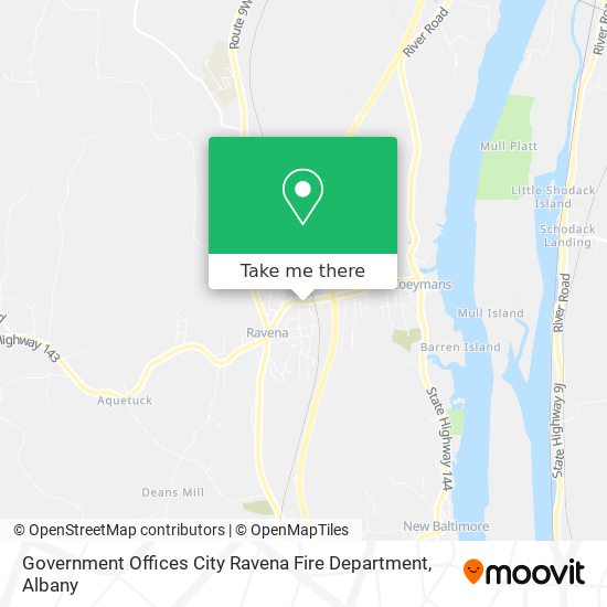 Mapa de Government Offices City Ravena Fire Department