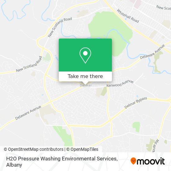 H2O Pressure Washing Environmental Services map