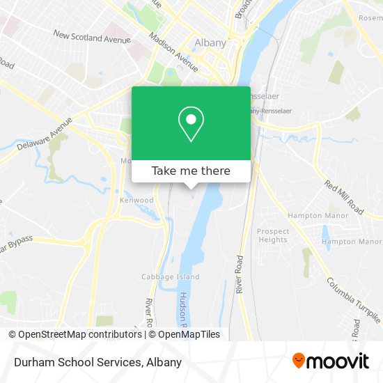 Mapa de Durham School Services