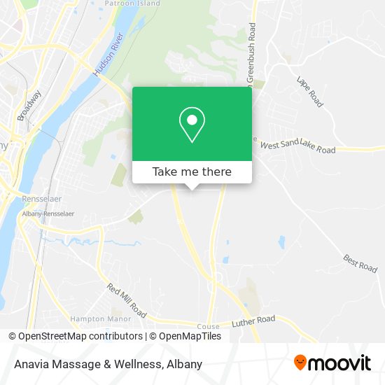 Anavia Massage & Wellness map