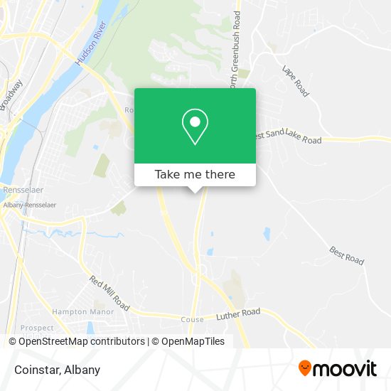 Coinstar map