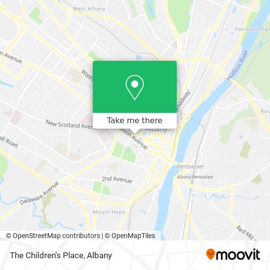The Children's Place map
