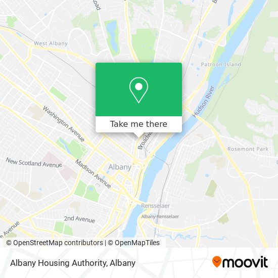 Albany Housing Authority map