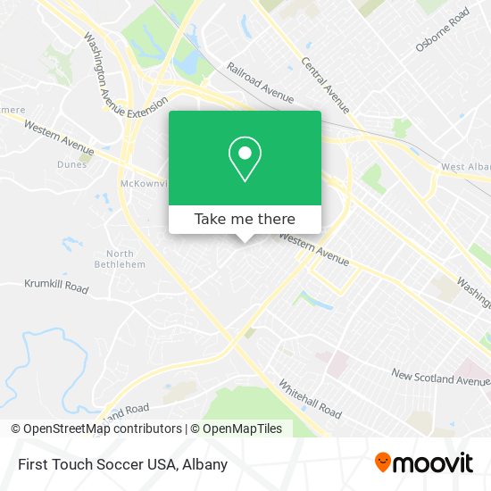 First Touch Soccer USA map