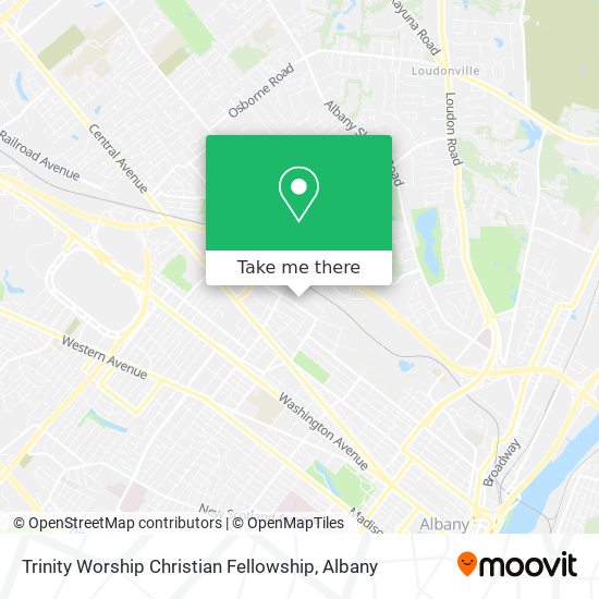Trinity Worship Christian Fellowship map