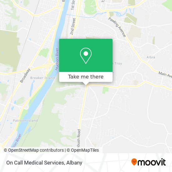 On Call Medical Services map