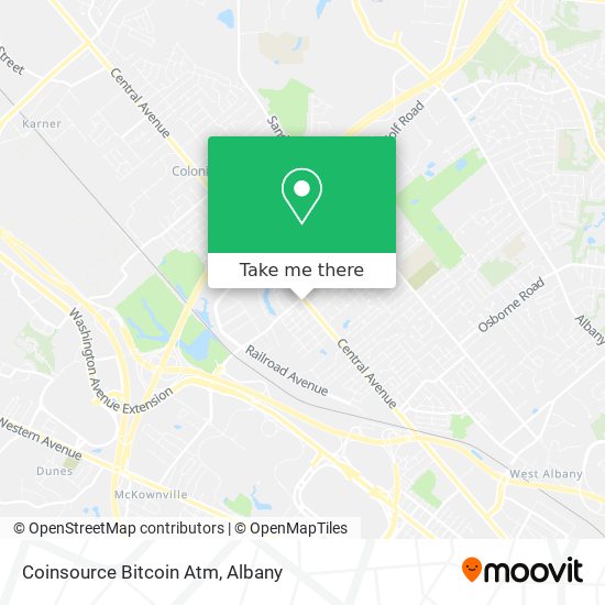 Coinsource Bitcoin Atm map