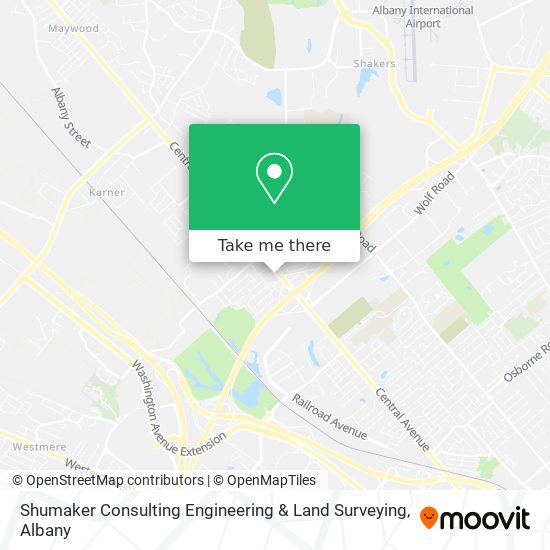 Mapa de Shumaker Consulting Engineering & Land Surveying