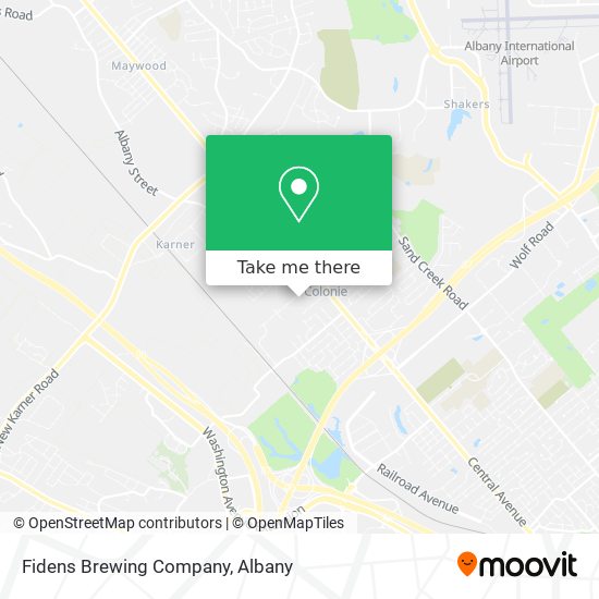 Fidens Brewing Company map