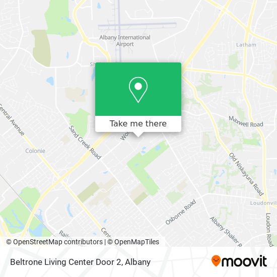 Mapa de Beltrone Living Center Door 2