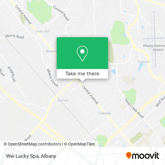 Mapa de Wei Lucky Spa