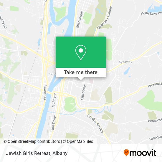 Mapa de Jewish Girls Retreat