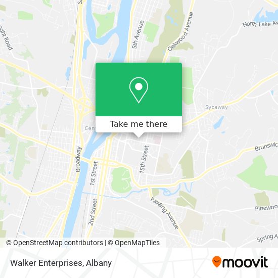 Mapa de Walker Enterprises