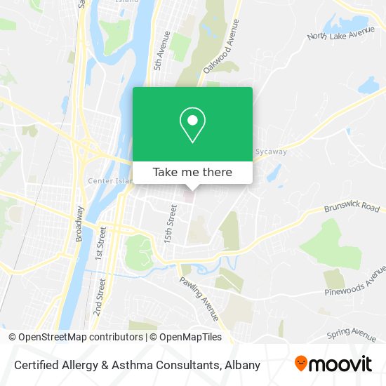 Certified Allergy & Asthma Consultants map