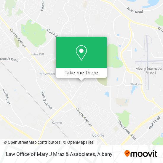 Law Office of Mary J Mraz & Associates map