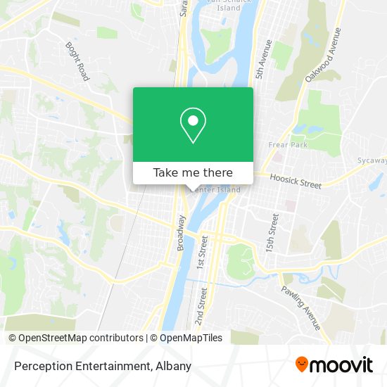 Perception Entertainment map