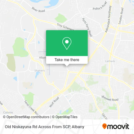 Mapa de Old Niskayuna Rd Across From SCP