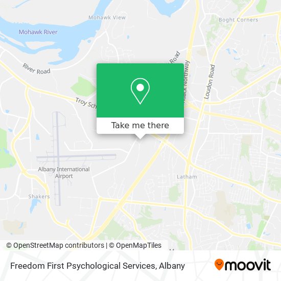 Freedom First Psychological Services map