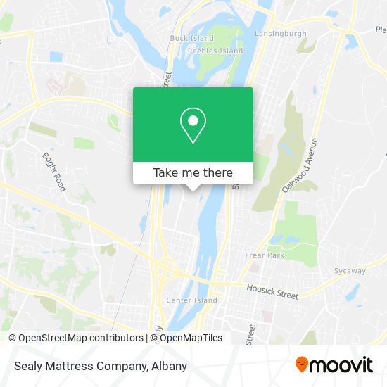 Mapa de Sealy Mattress Company